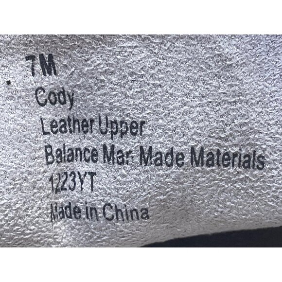 Aerosoles Women’s Black Leather Slip-On Moccasins Cody Moccasin Mules Size 7M - Picture 5 of 8